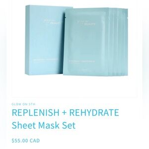 Glow on 5th beauty sheet masks